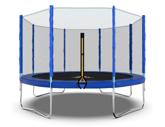 Батут DFC Trampoline Fitness 12FT-TR-B (3,66 метра) с защитной сеткой