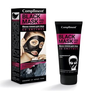 Compliment BLACK MASK Маска-пленка для лица CO-ENZYMES 80мл