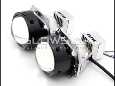 Билед модули Aozoom A4+ 2024 3.0 дюйма, 2 чипа, 5500K, 12V, 58W/67W, крепление 3R (комплект, 2шт)