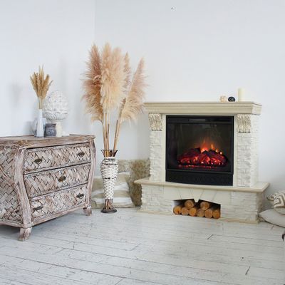 Электрокамин Rockland Lux с очагом Sparta 25.5 LED