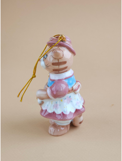 Плюшевая кошечка