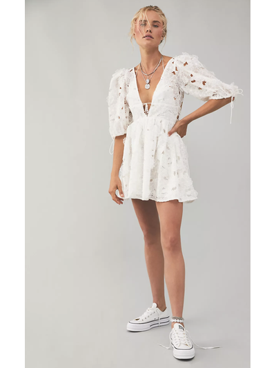 Кеды Converse All Star Low Top белые низкие на платформе