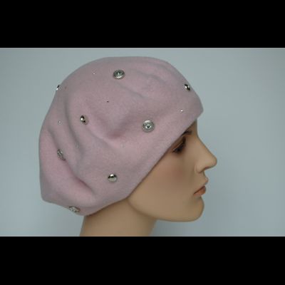 Берет Vizio 3633 пудровый Италия