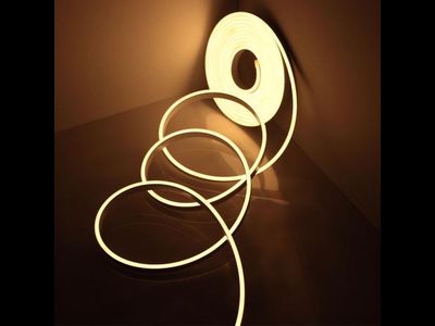 Гибкий светодиодный неон 2835 120LED/m 4.5х13х5000мм 12V IP67 WARM