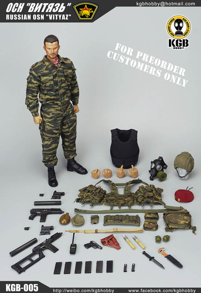 Спецназ "Витязь" - коллекционная фигурка 1/6 KGB-005 Inetrior Troops OSN "Vityaz" - KGB Hobby