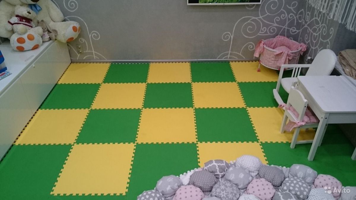 Будо-маты в детской комнате