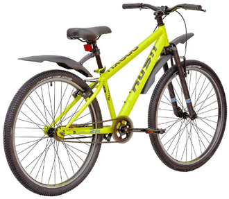 Горный велосипед RUSH HOUR NX 600 V-brake ST желтый, рама 14