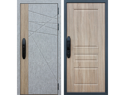 Входная дверь Аккорд с умным замком Smart lock