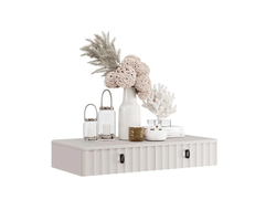 Спальня ТИФФАНИ - Стол туалетный тип 1 Кашемир/Кашемир матовый