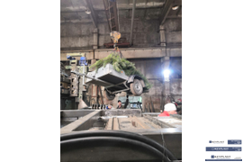 Тестовый запуск щепореза 55 квт