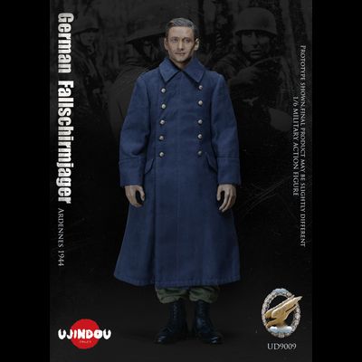 Немецкий парашютист в Арденнах, 1944 г  - КОЛЛЕКЦИОННАЯ ФИГУРКА 1/6 WWII German Fallschirmjager Ardennes 1944 (UD9009) - UJINDOU