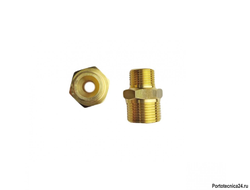 Переходник штуцер М22х1,5; штуцер 3/8"