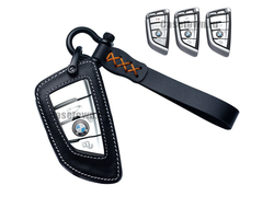 Чёрный чехол для ключа бмв Х5 F15 (Freedom)