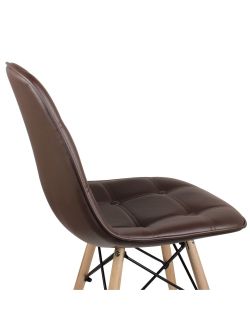 Дизайнерский стул «Квадро», WX-301 (коричневый)