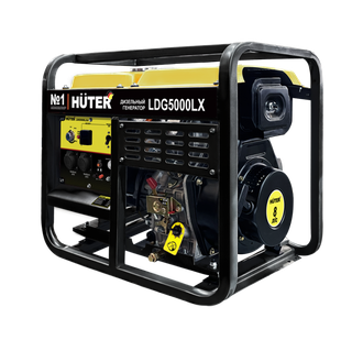 Электрогенератор дизельный Huter LDG 5000LX