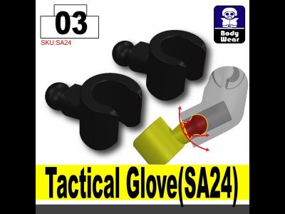 Кисти на шарнирах для фигурки Лего