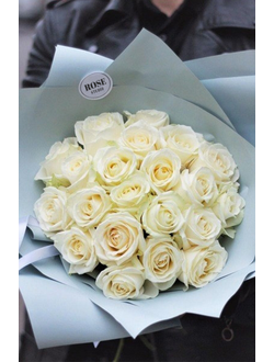 21 белая роза