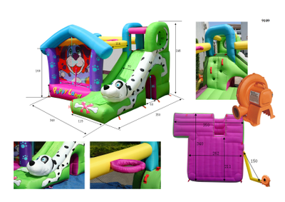 Батут Happy Hop «Далматинец»