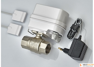 Умное перекрытие воды от протечек в частном доме в Москве ИВАНМАСТЕР