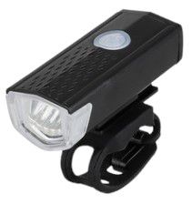 Фара передняя Jiuyue-2255, USB, 65х29 мм, 400mAh, черная