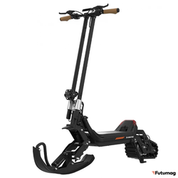 Зимний электроснегокат на гусенице / Гусеничный электросамокат Electroway T2S 20AH + летний комплект