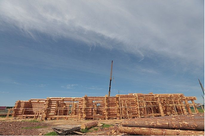 ГОСТИНИЦА ИЗ РУБЛЕНОГО БРЕВНА Дом Охотника, 750 м2