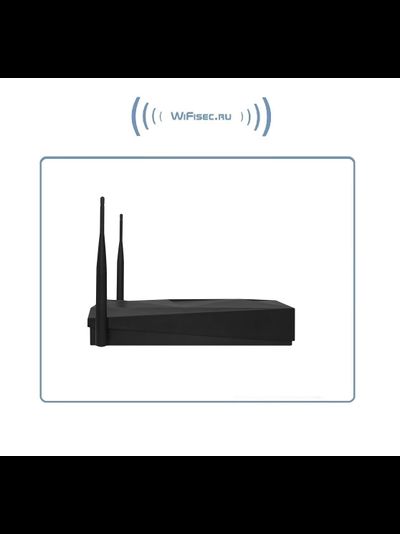 ST, комплект WiFi видеонаблюдения с 4 уличными видеокамерами Full HD, поддержка 1 HDD до 4 Тб