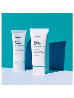 Солнцезащитный крем Dr. Jart+ Every Sun Day Moisturizing Sun SPF50+ PA ++++, (30 мл +30мл)
