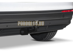 Фаркоп, шар A, 2000/75 кг. Сталь Berg для Skoda Karoq 2020-/Skoda Kodiaq 2017-/Volkswagen Tiguan 2016-