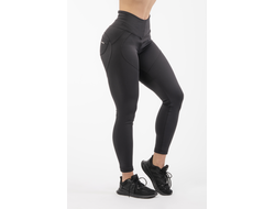 Брюки HIGH WAIST & LIFTING EFFECT BUBBLE BUTT PANTS 587 Черные