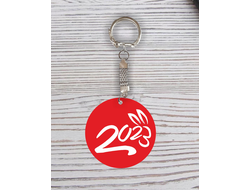 Брелок с гравировкой год Кролика №49