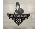 адресная табличка
