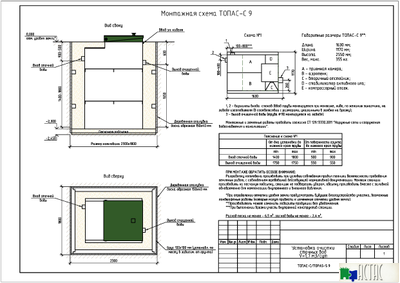 Монтажная схема Топас С 9 Липецк