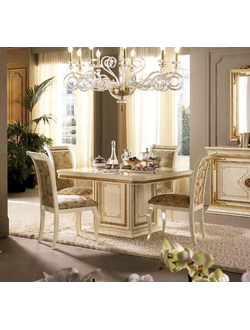 СТОЛ ОБЕДЕННЫЙ РАСКЛАДНОЙ LEONARDO (L120/160*P120*H79) ARREDOCLASSIC