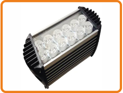 Светильник светодиодный линзованный СКУ02-11-8 УХЛ1 IP65 140х80х75, 11Вт, 1560 Лм, Для освещения Фасада, Архитектур, Магистралей, Ландшафта, Витрин, Торгового Зала, Офиса, Цеха Опал, Призма.