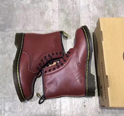 Dr Martens 1460 Serena Cherry Red С Мехом