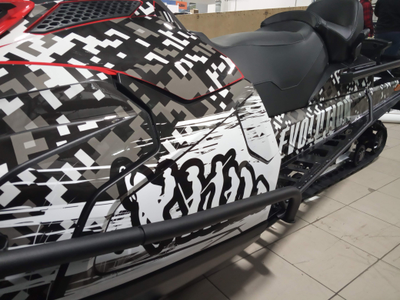 Наклейки на снегоход BRP Lynx Skandic Army Yeti №1433