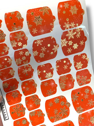 Пленки для педикюра с фольгой VIP-068