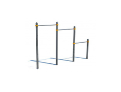 Воркаут каскад высоких турников тройной Д-108 AVW005