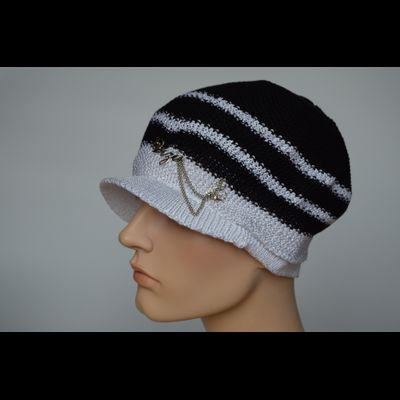 Кепка Vizio 5038 белая с черным