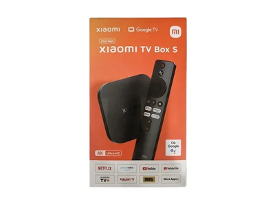 ТВ-приставка Xiaomi Mi TV Box S 2nd Gen (MDZ-28-AA) EU Черный