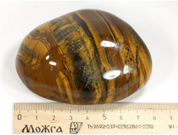 Тигровый глаз, полировка, ЮАР (80*62*40 мм, 302 г) №29564