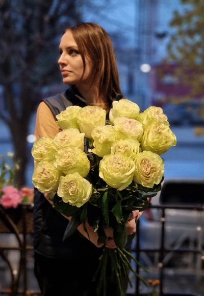 Роза Эквадор 90 см 15 шт