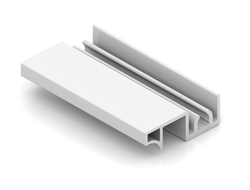 Рамка узкая верхняя Slim Line L=...мм. БЕЛЫЙ ГЛЯНЕЦ  AV0588.VP540.WHGPC.CJ  ARISTO