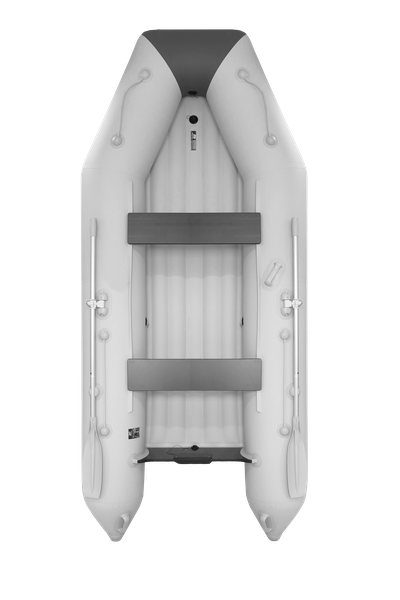 Моторная лодка Аква 3400 НДНД светло-серый графит - MNELODKU.RU