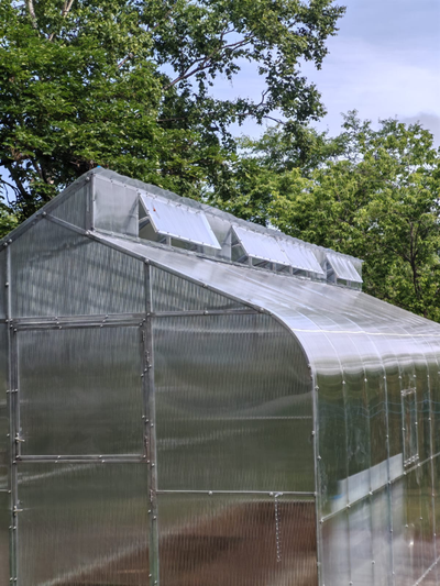 Теплица "Митлайдер" 3*4 м. Сотовый поликарбонат 4 мм 570г/кв.м.