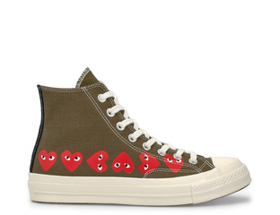 Converse comme des garçons kaki sales