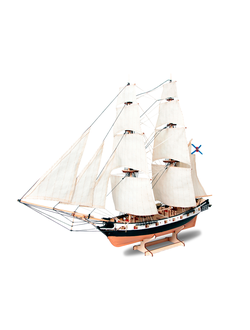 Сборная модель бриг меркурий