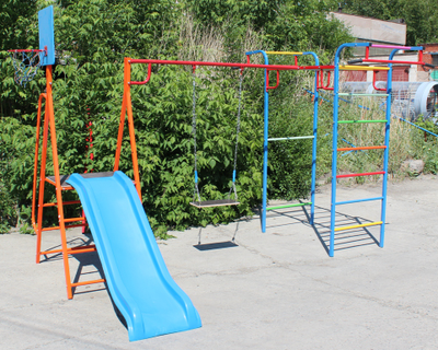 Уличный детский спортивный комплекс PLASTEP МИКРО 41 купить в Воронеже