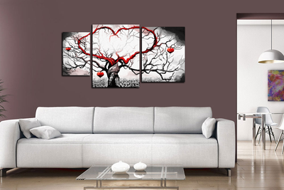 Модульная картина "Дерево любви"
